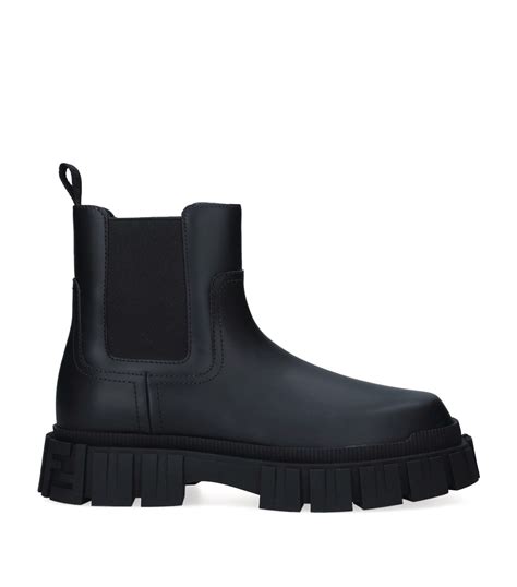 fendi logo chelsea boot|fendi chelsea boots men's.